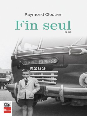 cover image of Fin seul